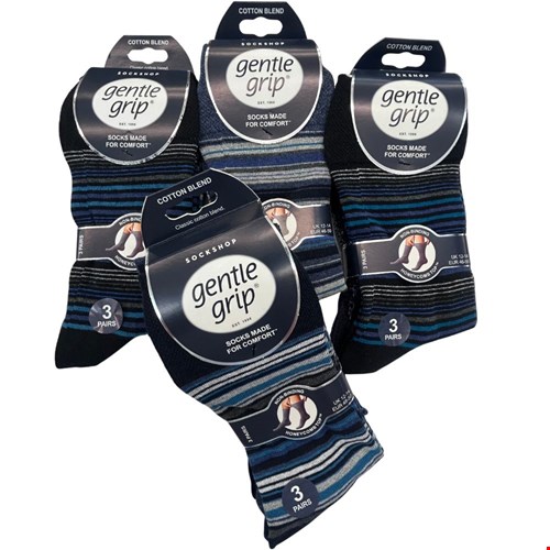 Alp Socks 3Pk Stripe